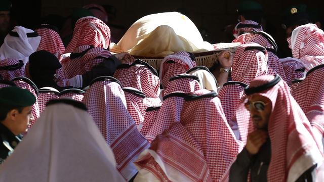 Les funérailles du roi Abdallah ont eu lieu ce vendredi à Ryad. [Reuters - Faisal Al Nasser]