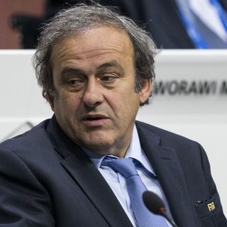 Pris dans la tourmente, Michel Platini réfute les accusations. [Patrick B. Kraemer]