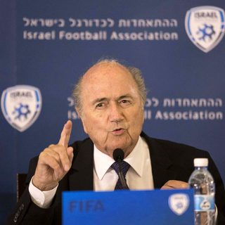 Sepp Blatter était lundi à Jérusalem. [EPA/Keystone - Abir Sultan]