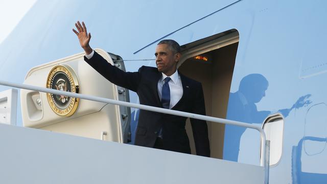 Barack Obama a quitté l'Allemagne aux environs de 02h00 du matin. [Jonathan Ernst]