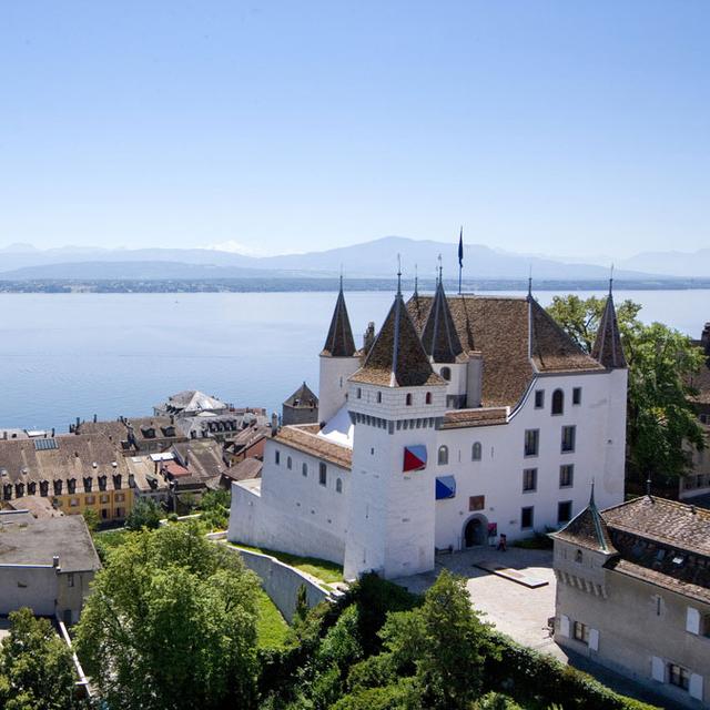 Vue du Château de Nyon. [Keystone - Martin Ruetschi]