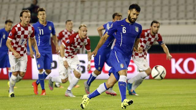 Candreva a offert l'égalisation à l'Italie d'une belle panenka. [Darko Bandic]