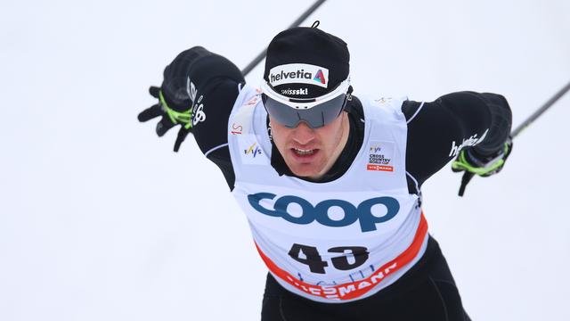 Cette saison, le sprint ne sourit pas à Dario Cologna. [EQ Images - Daniel Götzhaber]