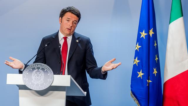 Matteo Renzi. [AP/Keystone - Geert Vanden Wijngaert]