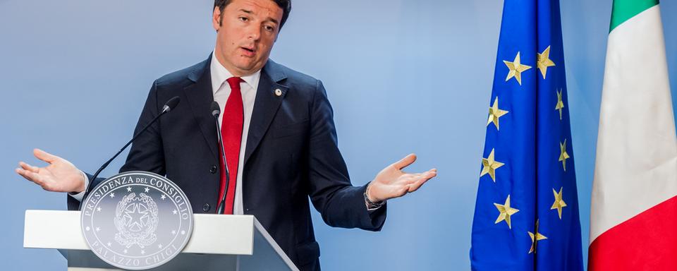 Matteo Renzi. [AP/Keystone - Geert Vanden Wijngaert]