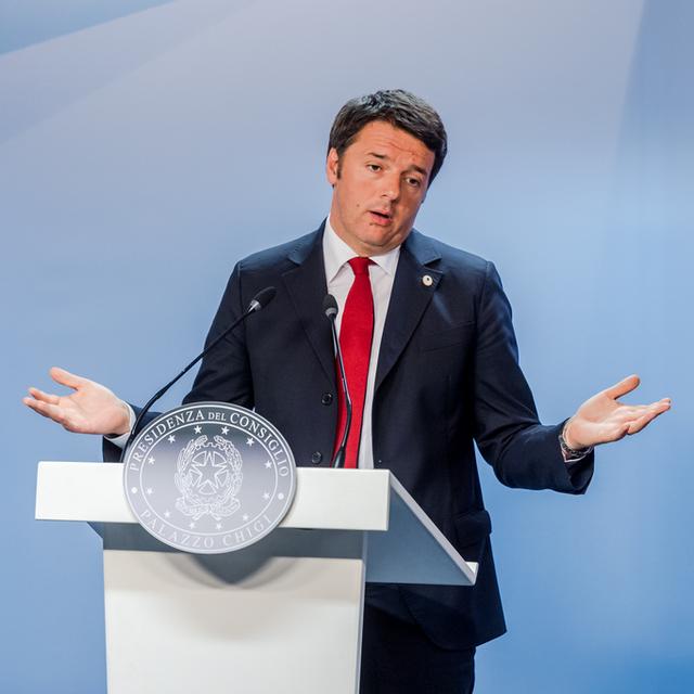 Matteo Renzi. [AP/Keystone - Geert Vanden Wijngaert]