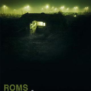 Affiche de l'exposition "Roms, la quête infatigable du paradis".