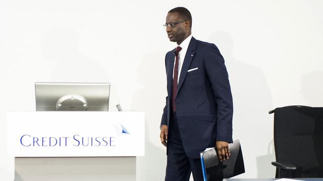 Tidjane Thiam, CEO de Credit Suisse. [Keystone - Ennio Leanza]