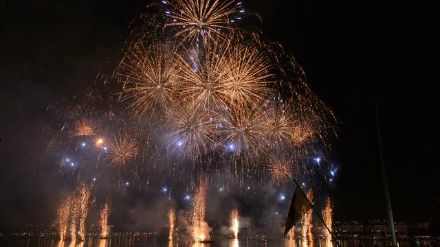 Le feu des Fêtes de Genève est l'un des plus grands au monde.