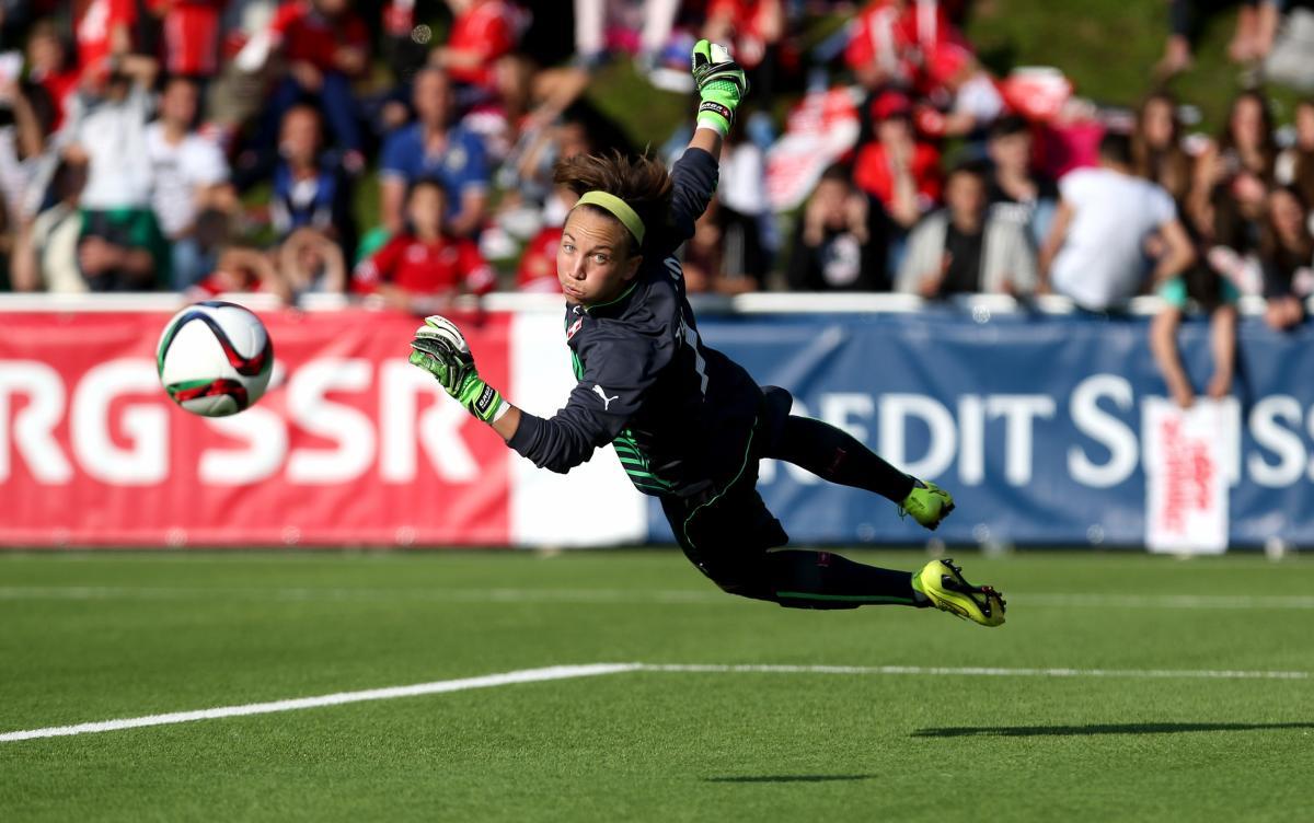 Gaëlle Thalmann est l'une des rares titulaires de l'équipe de Suisse à évoluer dans le championnat helvétique. [EQ Images - Muller]