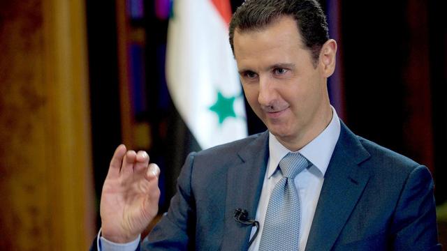 Le président syrien Bachar al-Assad. [Keystone/EPA/Sana]