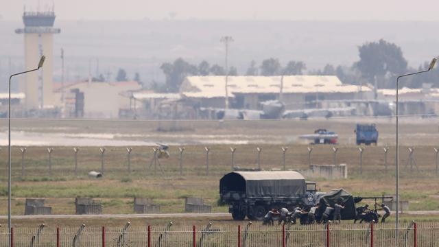 Soldats turcs déployés à Adana en Turquie (image prétexte). [Reuters - Murad Sezer]