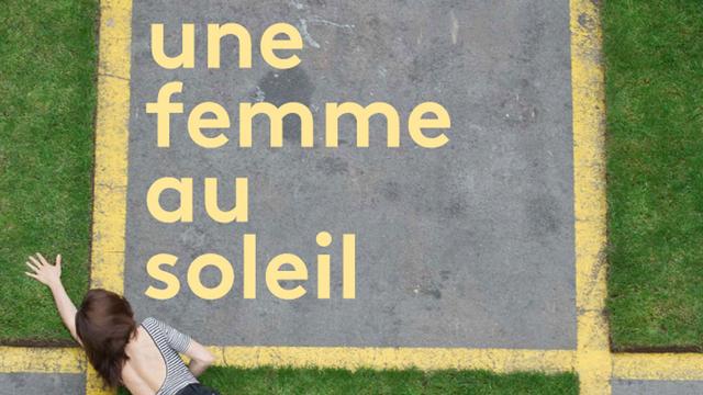 L'affiche du spectacle "une femme au soleil" de Perrine Valli. [adc-geneve.ch]