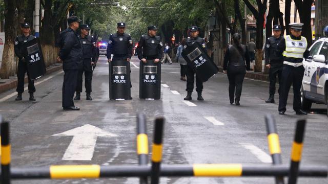 Les autorités chinoises ont intensifié leur campagne de répression dans la province du Xinjiang. [Petar Kujundzic]