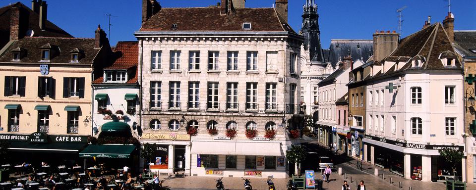 Le centre-ville de Sens, dans l'Yonne. [hemis.fr/AFP - Bertrand Rieger]