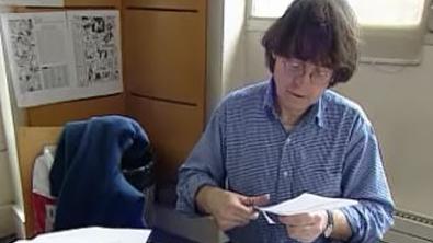 Reportage à Charlie Hebdo dans l'émission "La tête ailleurs" (Massimo Lorenzi) 26 avril 2005 [RTS]