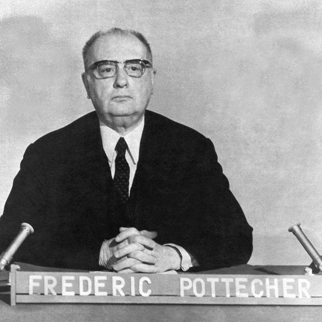 Frédéric Pottecher, doyen des chroniqueurs judiciaires. [AFP]