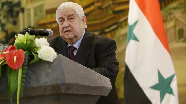 Damas entend participer aux pourparlers de paix à Genève, selon le chef de la diplomatie syrienne Walid Moualem. [Reuters - Jason Lee]