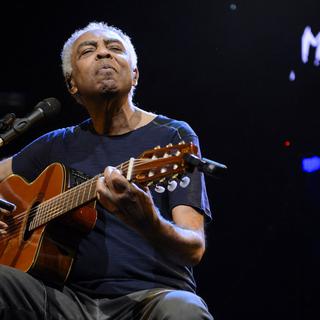 Gilberto Gil au Montreux Jazz Festival 2015. [Keystone - Laurent Gillieron]