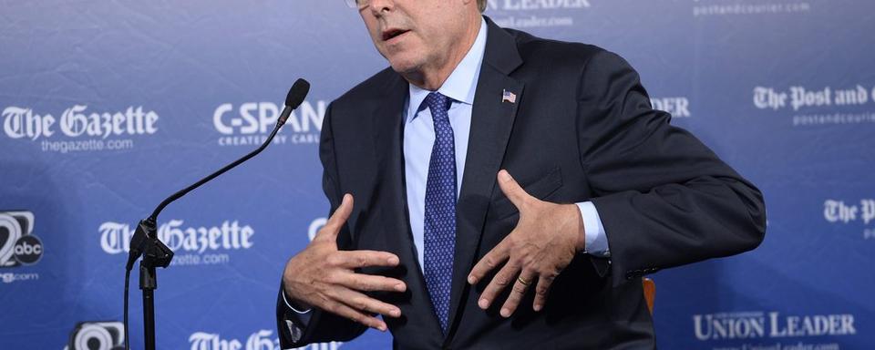 Le candidat républicain Jeb Bush. [EPA / Keystone - CJ Gunther]