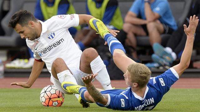 Le FCZ a trébuché à domicile face au Dynamo Minsk. [Keystone - Walter Bieri]