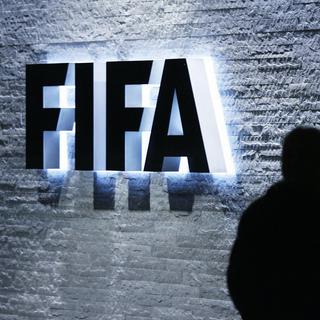 Logo de la FIFA au quartier général à Zurich. [Steffen Schmidt]