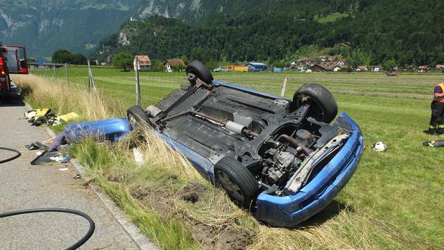 Les hommes sont plus fréquemment victimes d'un grave accident de circulation que les femmes. [Kantonspolizei St-Gallen]