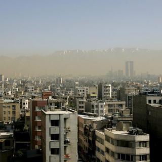 Vue de Téhéran. [EPA/Keystone - Stefan Zaklin]