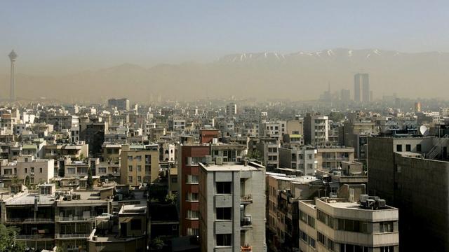 Vue de Téhéran. [EPA/Keystone - Stefan Zaklin]
