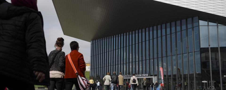 L'EPFL paie 6 millions de francs de loyer annuel pour le Swisstech Convention Center, propriété de Credit Suisse. [Keystone - Laurent Gilliéron]