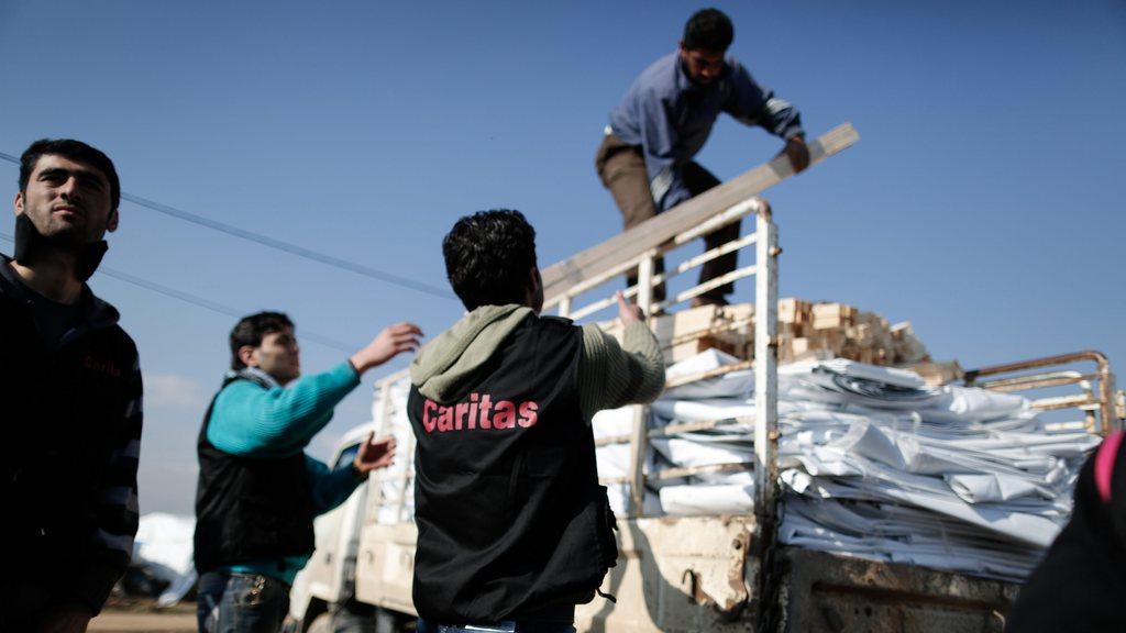 Caritas estime que l'aide humanitaire suisse apportée aux réfugiés syriens est encore insuffisante. [Caritas Schweiz - Sam Tarling]