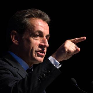 Nicolas Sarkozy dénonce le "FNPS"... [AFP - Bertrand Langlois]
