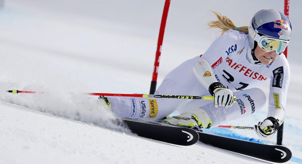 Lindsey Vonn, LA déception de ces Mondiaux. [KEYSTONE - George Frey]