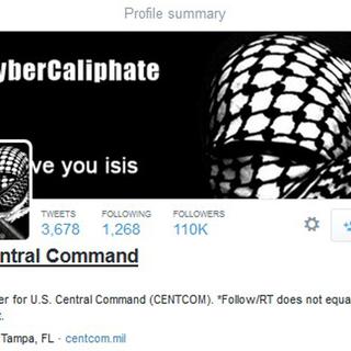 Le compte Twitter d'un centre militaire américain a aussi été piraté il y a quelques jours. [REUTERS/Staff]