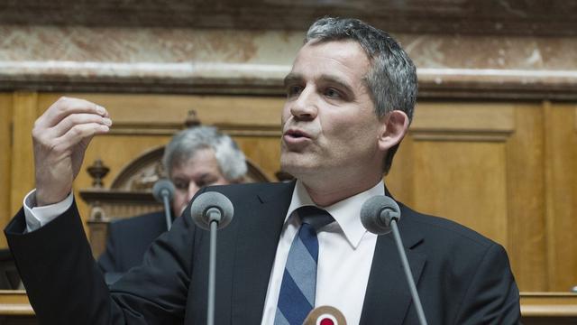 Le conseiller national socialiste Beat Jans. [Keystone - Lukas Lehmann]