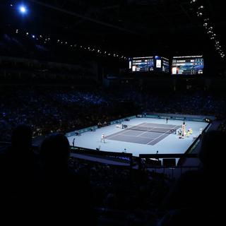 Les finales de l'ATP se déroulent à l'O2 Arena de Londres. [Anadolu Agency/AFP - Yunus Kaymaz]