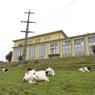 La Chambre des cantons veut soutenir les petites centrales hydroélectriques. [Keystone - Christian Brun]