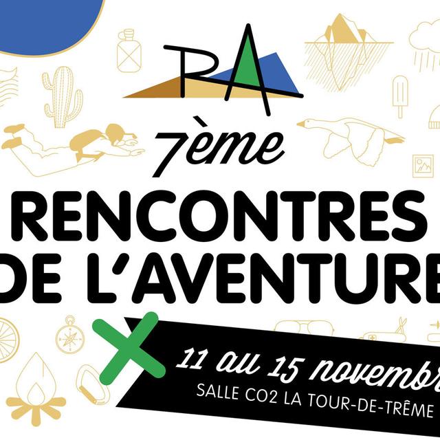 L'affiche du festival "Rencontres de l'aventure" 2015. [festival-ra.ch/]