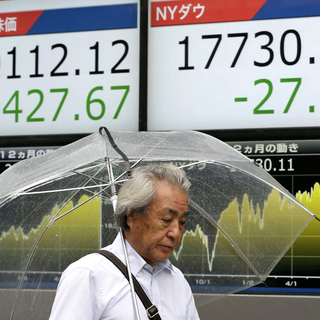 Les Bourses asiatiques ont cèdé du terrain après le non grec. [EPA/Keystone - Kimimasa Mayama]