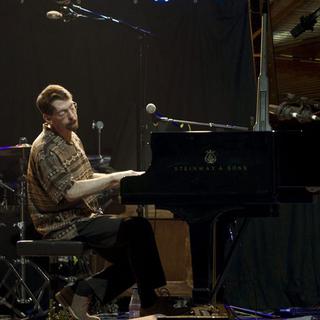 Le pianiste Fred Hersch lors du Victoria Jazz Festival, en Espagne en 2012. [Keystone - Adrian Ruiz de Hierro]