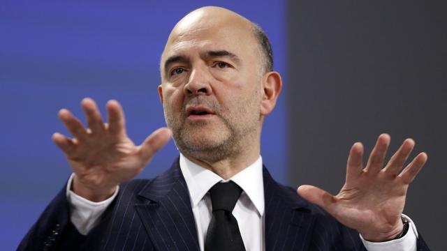 Le commissaire européen Pierre Moscovici. [Reuters - François Lenoir]