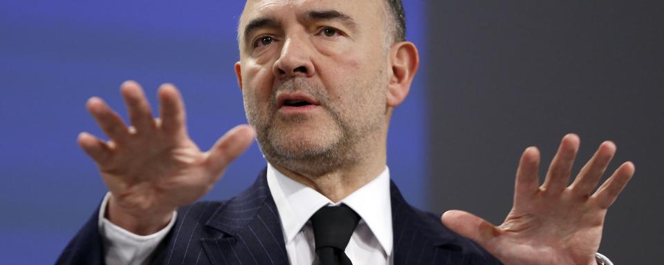 Le commissaire européen Pierre Moscovici. [Reuters - François Lenoir]