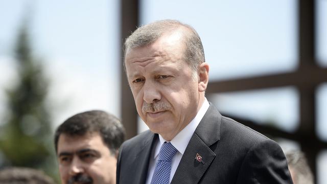 Le président turc Recep Tayyip Erdogan dit vouloir poursuivre "avec détermination" la lutte contre le terrorisme. [Anadolu Agency/Keystone - Berk Ozkan]