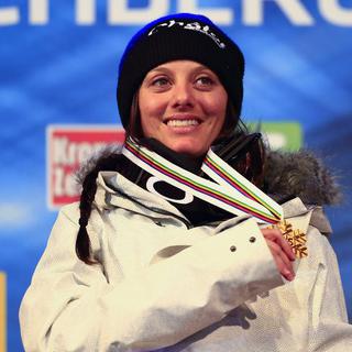 Virginie faivre, championne du monde de half-pipe en 2008, 2009 et 2013. [Erwin Scheriau]