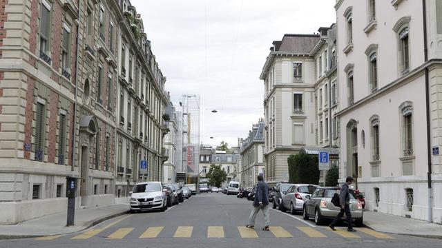 La baisse des prix touche l'ensemble de l'immobilier genevois. [Salvatore Di Nolfi]