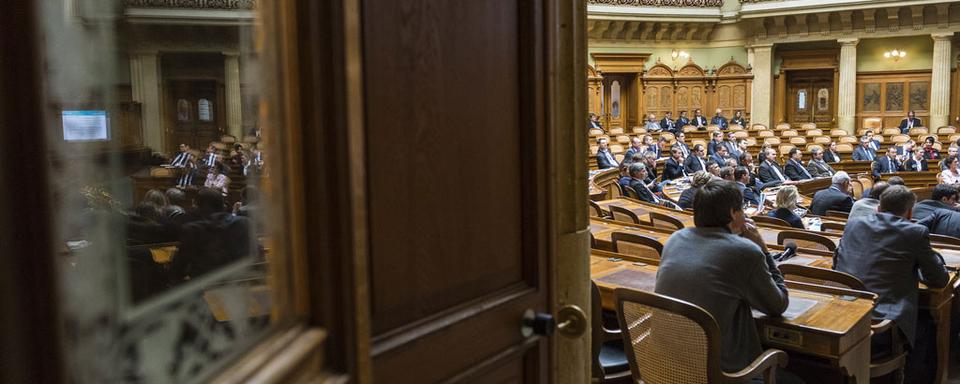 Les nouveaux élus avaient déjà eu droit à une journée d'accueil le 20 novembre. [Keystone - Dominic Steinmann]