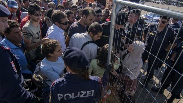 L'Autriche eu du mal la semaine dernière à gérer les milliers de personnes entrant sur son territoire qui, pour la plupart, se rendaient en Allemagne.