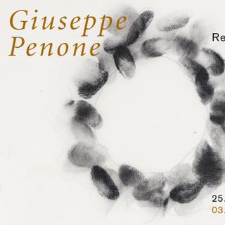 L'affiche de l'exposition "Regards croisés" de Giuseppe Penone  au Musée cantonal des Beaux-Arts de Lausanne. [Musée cantonal des Beaux-Arts de Lausanne]