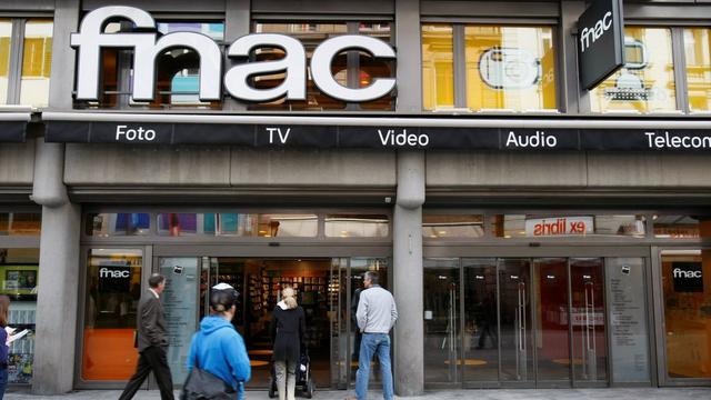 La Fnac a dégagé l'an dernier un bénéfice net de 41 millions d'euros (44,4 millions de francs), pour un chiffre d'affaires de 3,89 milliards (-0,3%) [KEYSTONE/Andreas Frossard]