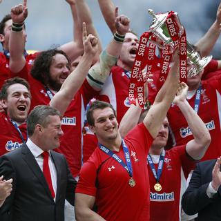 L'équipe de rugby du pays de Galles a choisi la Suisse pour préparer la Coupe du monde. [AP/Keystone - Tim Hales]